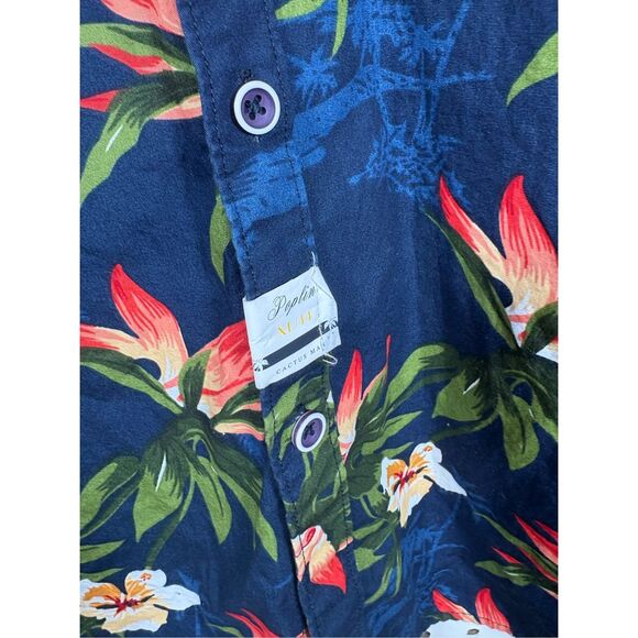 Cactus Man floral Hawaiian button down shirt size XL - Picture 3 of 4